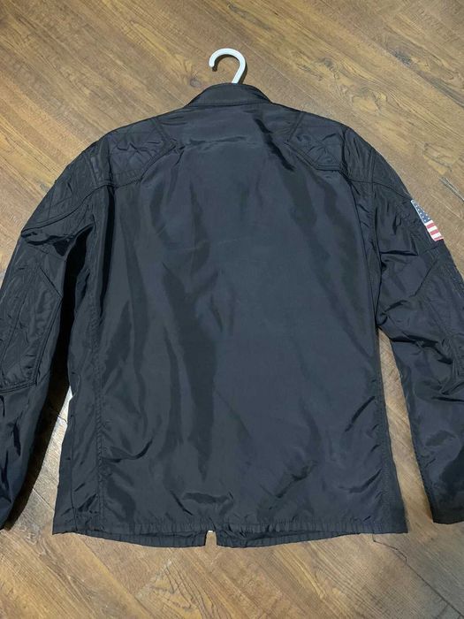 Оригинално мъжко яке Ralph Lauren – военен/мото стил, размер L