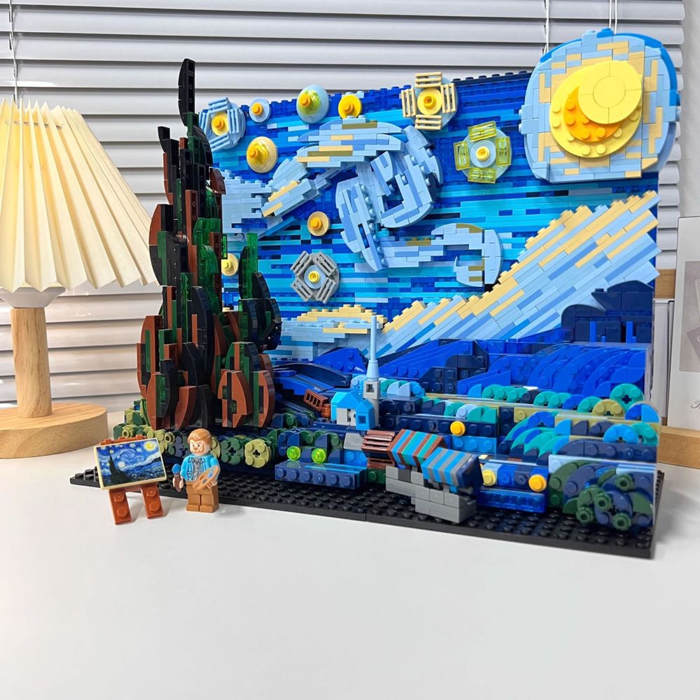 Лего .Картина Ван Гога