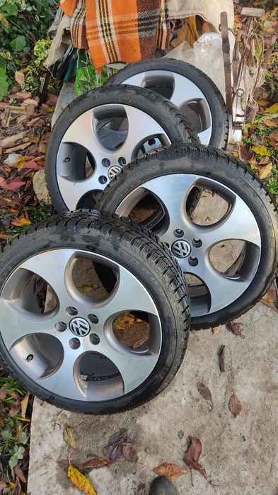 Джанти Ronal Monza/GTI - 5x112 18 с нови зимни гуми 225/40/18
