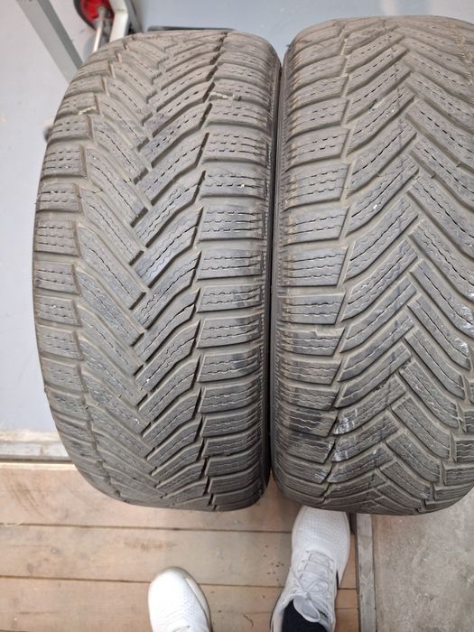2 броя зимни гуми Michelin Alpin a6 215 50 17.