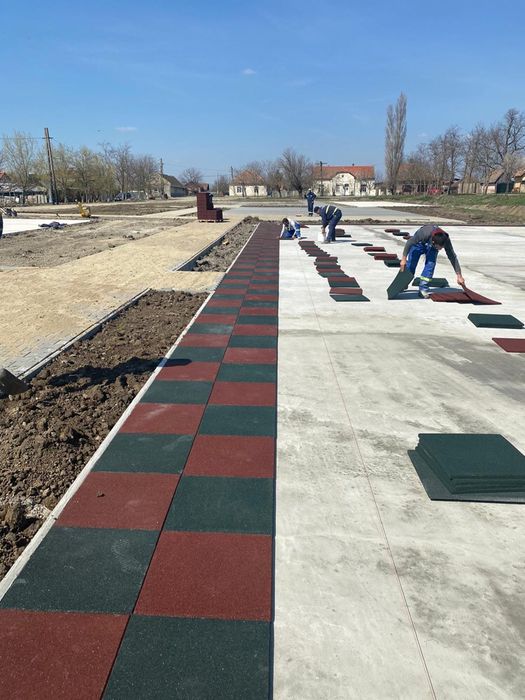 PRODUCATOR - Pavele Dale Borduri din cauciuc (tartan) LIVRARE MAX. 48H