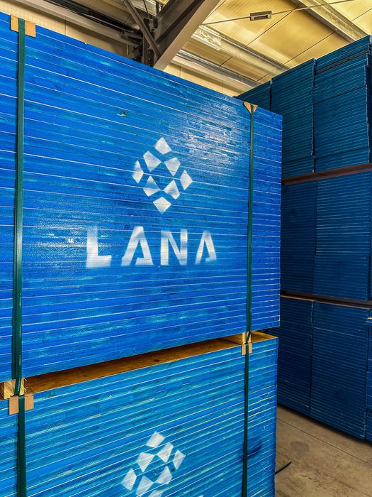 LANA IRU-PU, cofraje tip doka, placa galbena