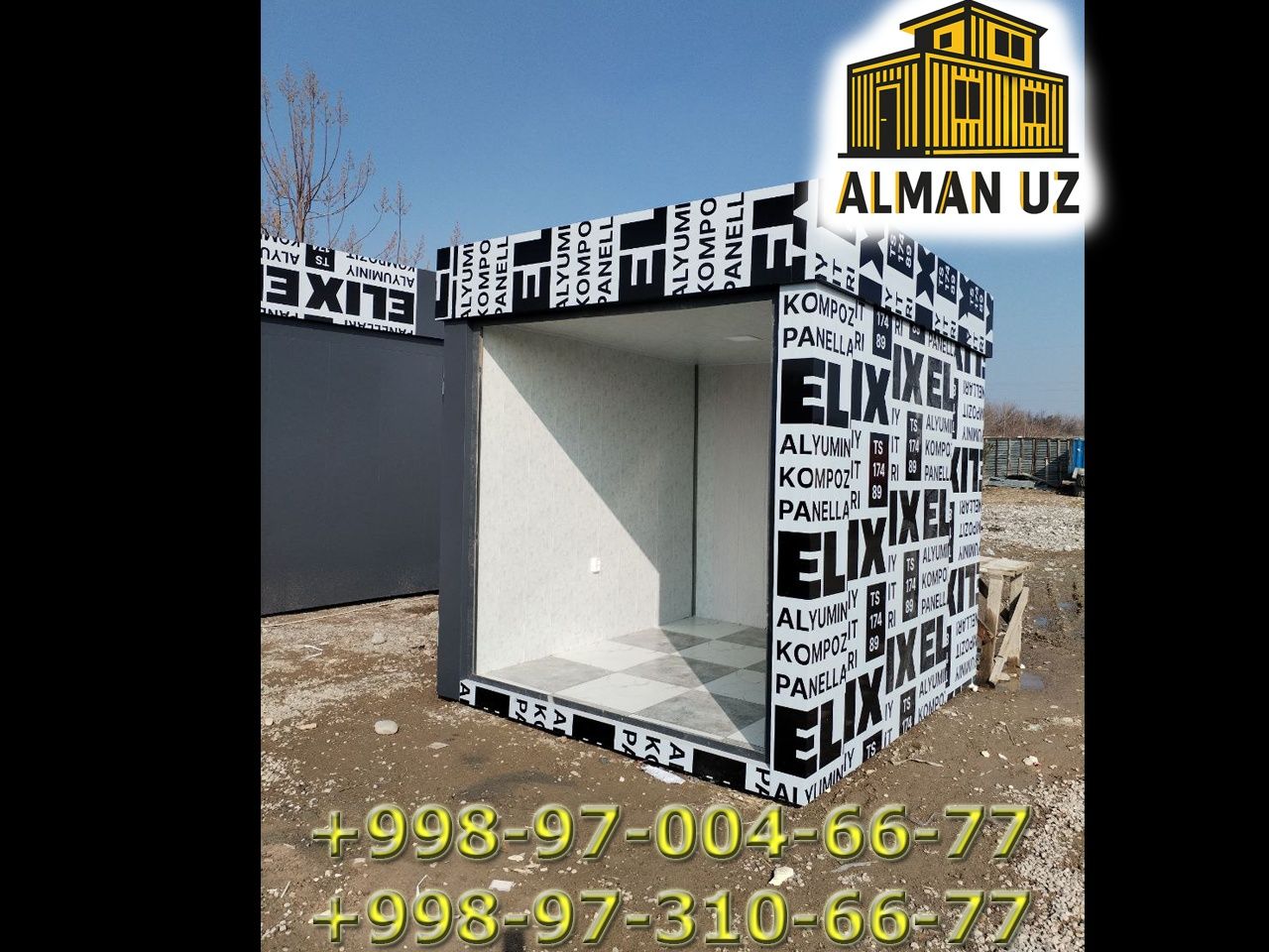 Kontener uy ofis dokonlar
