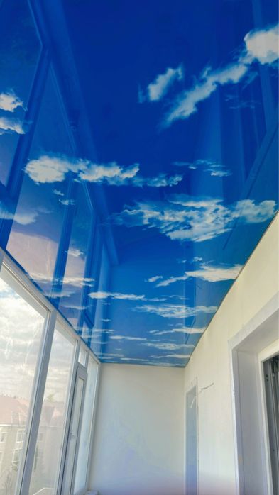 Натяжные потолки матовые глянцевые сатиновые