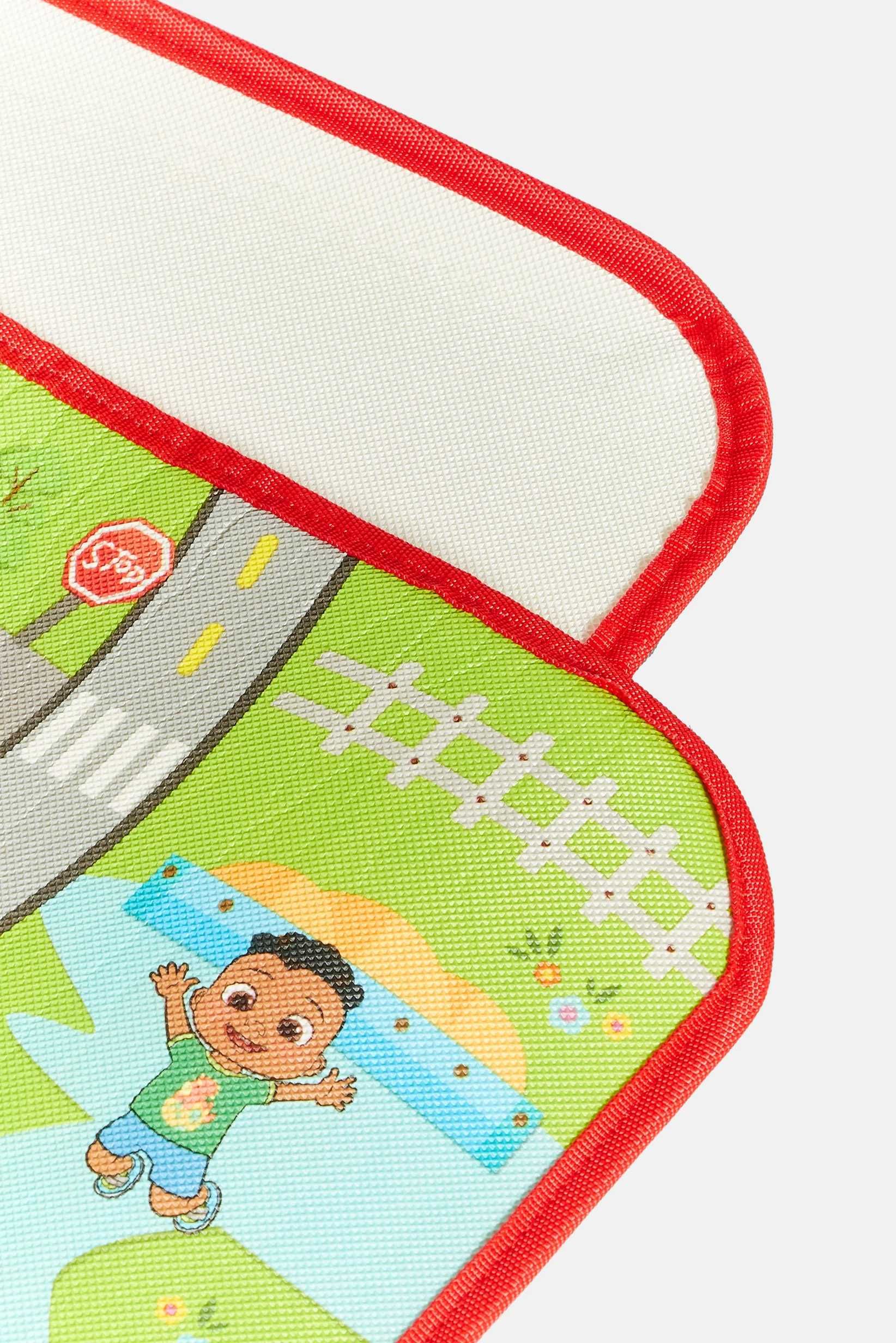 Cocomelon Детско килимче за игра с коли и знаци Кокомелон