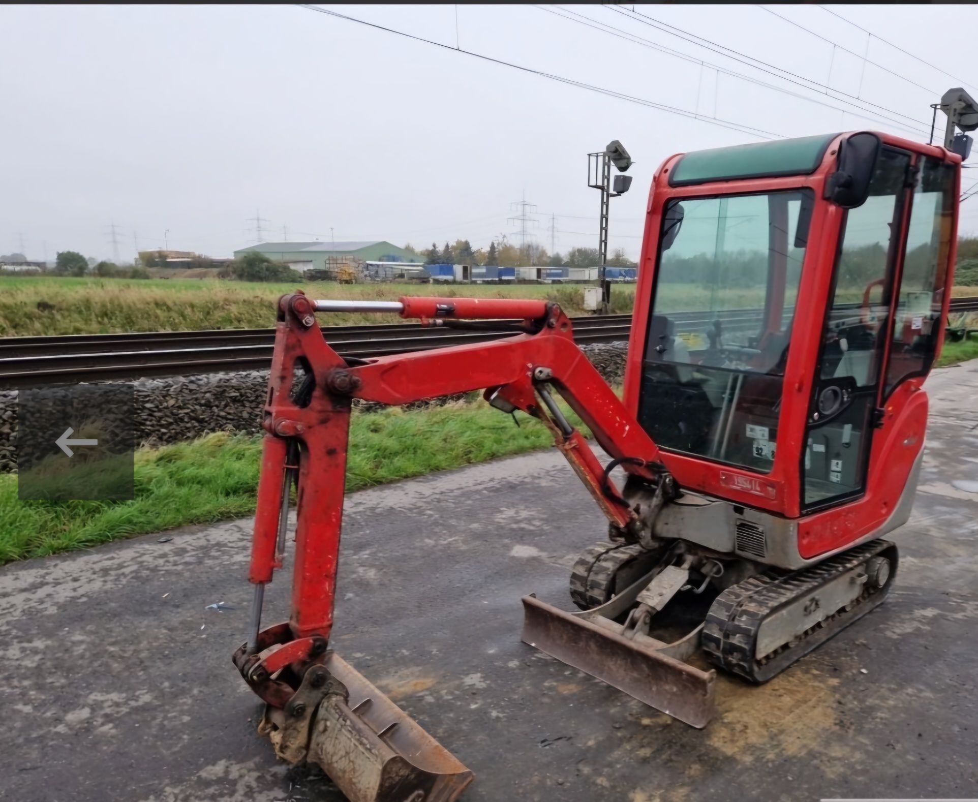 Mini excavator Yanmar an 2015,șenile noi!