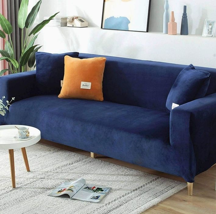 Еластичен калъф за диван (190-220 см)