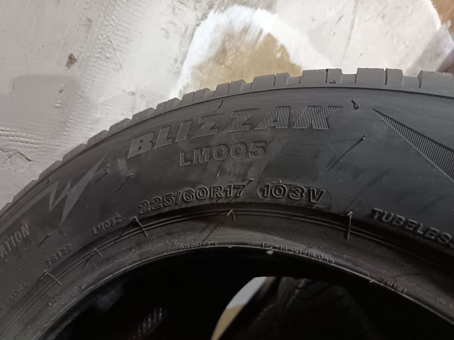 Anvelope MS iarna 225 60 17 bridgestone 2019 6.5mm
