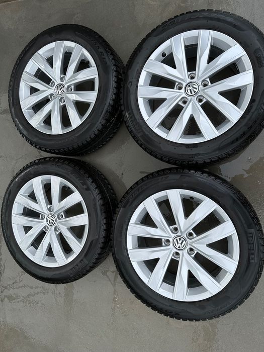 Jante originale VW (Volkswagen) 17 cu anvelope de iarna "MARSTRAND"