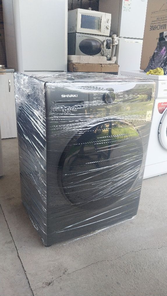 Shivaki 8 kg HESENSE 8/5кг автомат инвертор  сенсорний