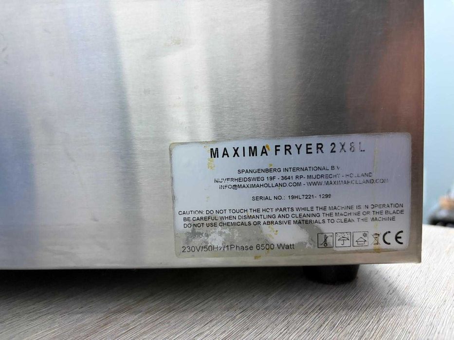 friteuza 2x8 litri - uz comercial