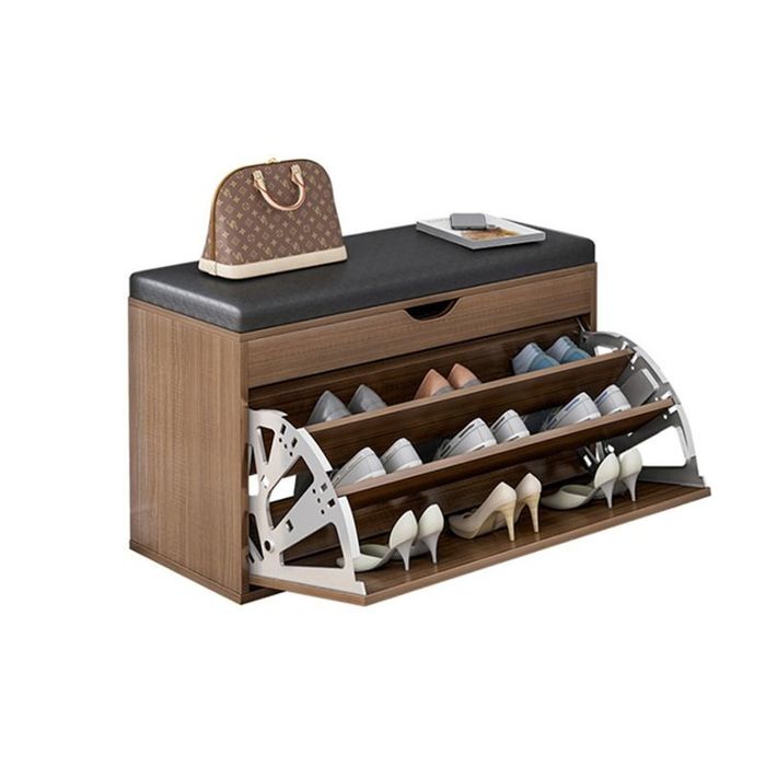 Pantofar, dulap pentru pantofi 100 x 30 x 51 cm, Alb