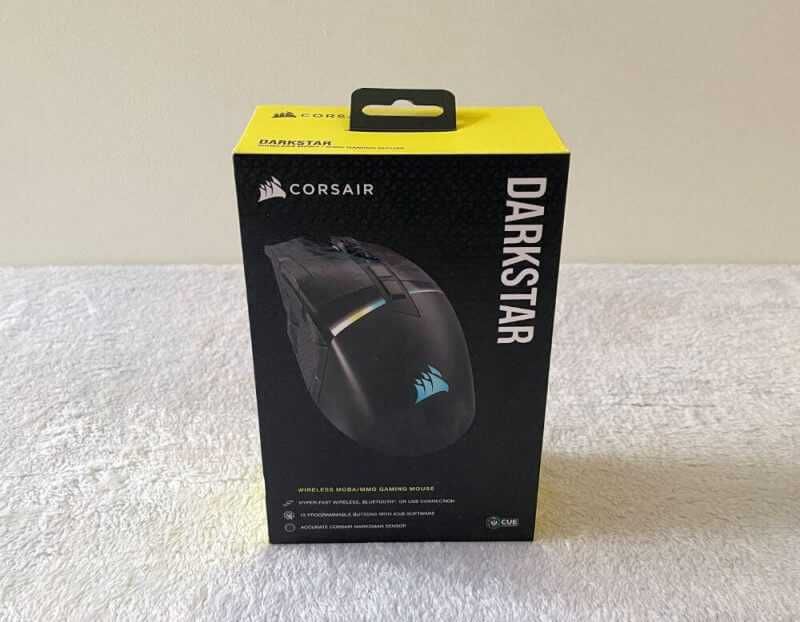 Mouse gaming Corsair Darkstar, wireless, 26k DPI, Negru,sigilat