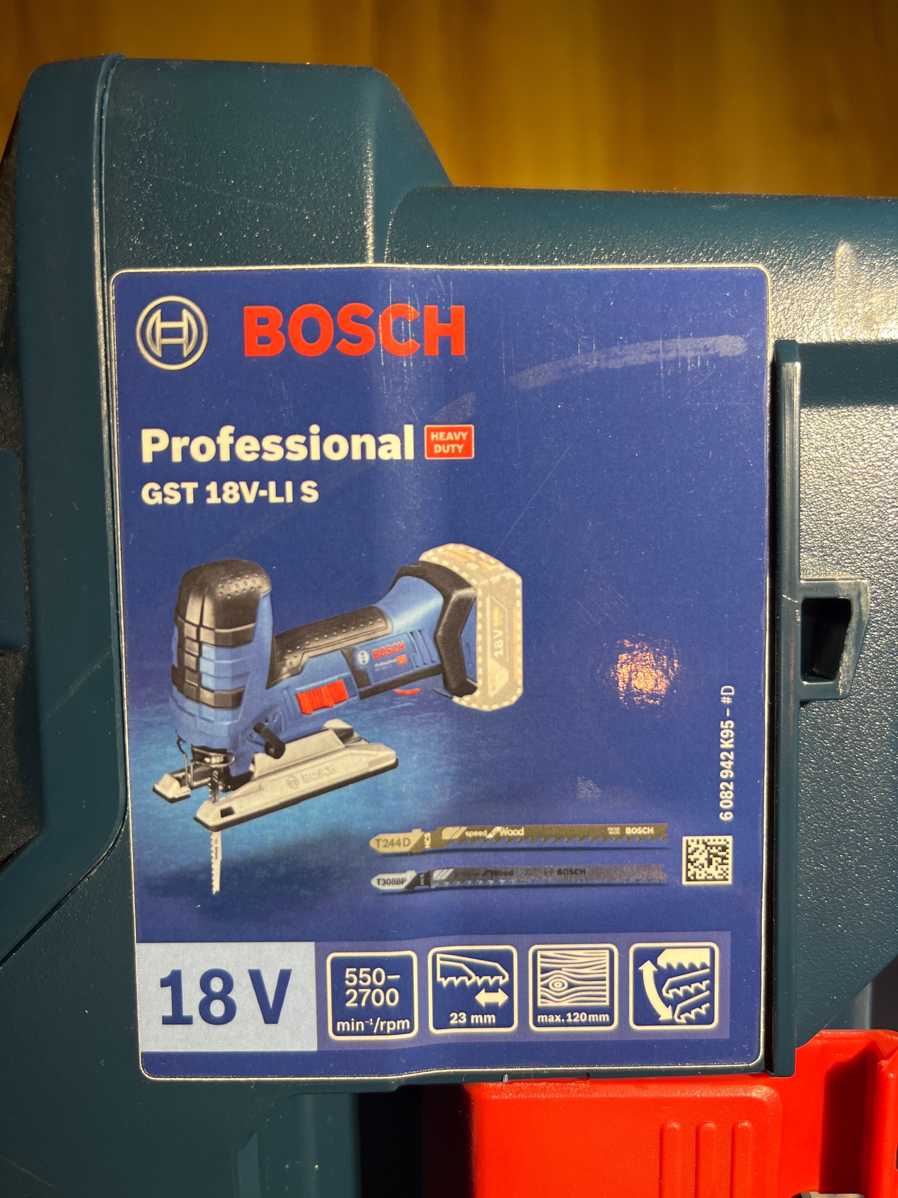 Bosch GST 18v- Lİ S прободен трион