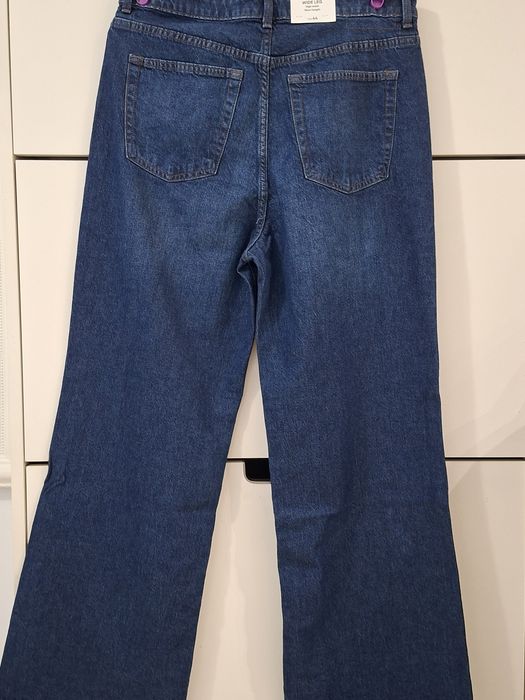 Blugi wide leg, noi C&A, marima 44