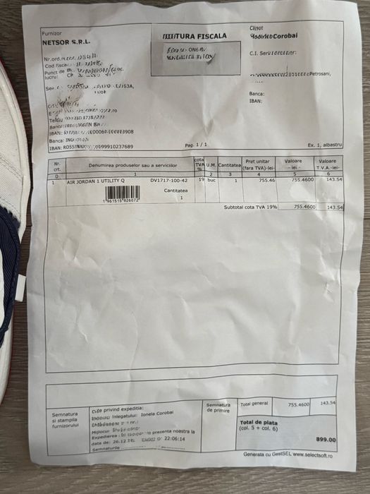 Jordan 1 Utility editie limitata