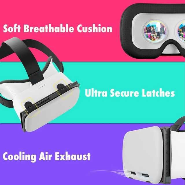 Set VR Orzly pentru Nintendo Switch & OLED, lentile reglabile