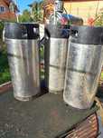 recipiente inox pentru dozatoare TEC, 3 buc