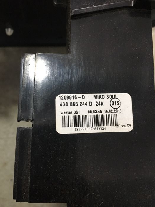 Consola centrala audi a6 4g c7/ cotiera/ incarcator wifi/wirless