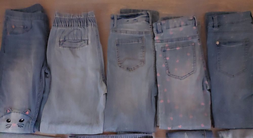 Lot jeans marimea 128-134