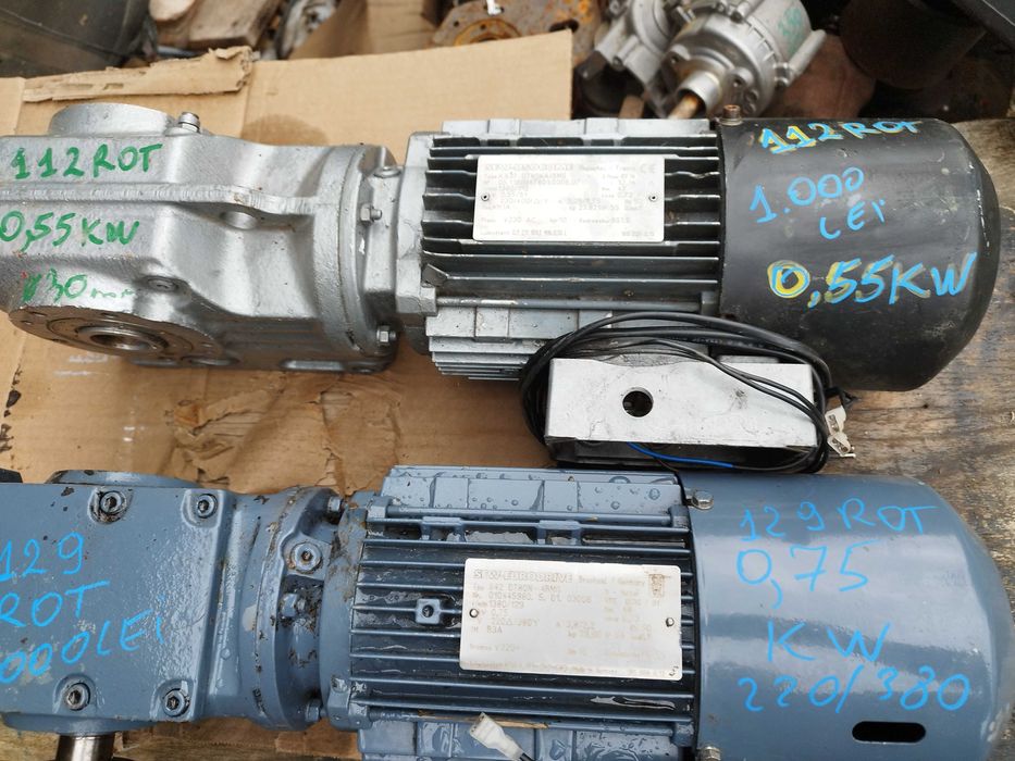 Reductor cu motor povarna cazan mare 200 l