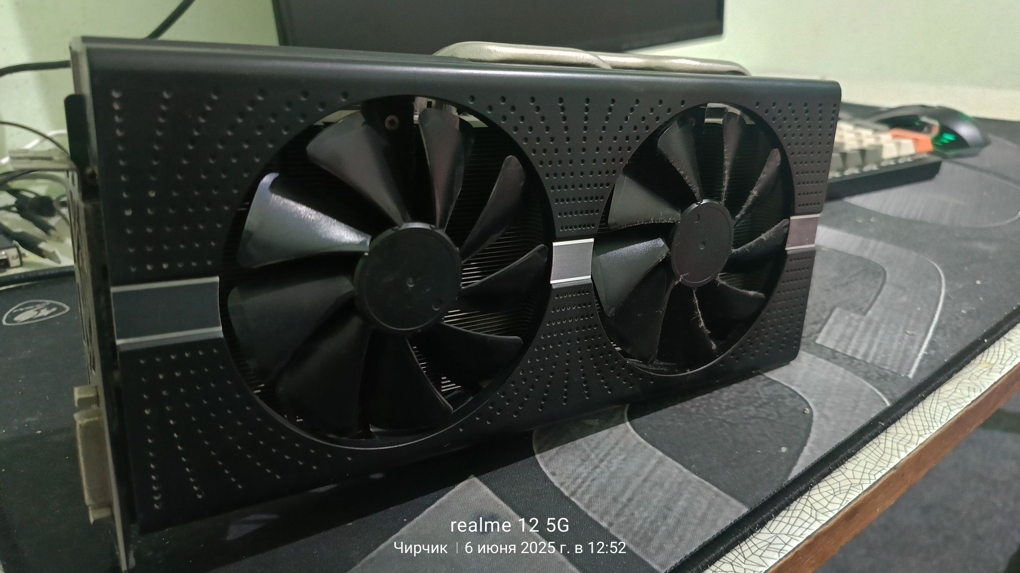 Продам RX 580 8GB работает только через DVI