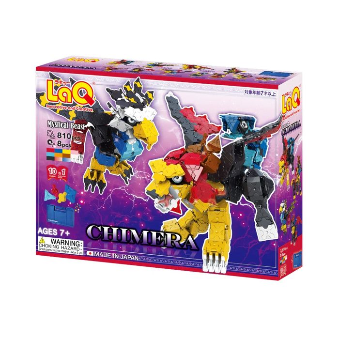 Японски Детски конструктор LaQ Mystical Beast CHIMERA, 818 части