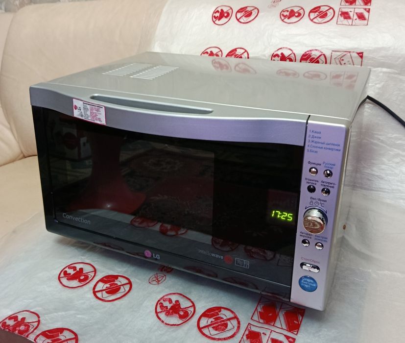 Микроволновая печь LG.Большая.3в1:микроволны+гриль+конвекция.Оригинал.