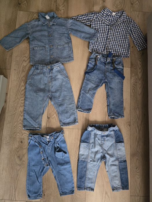 Lot seturi blugi H&M / Zara 80-86 cm