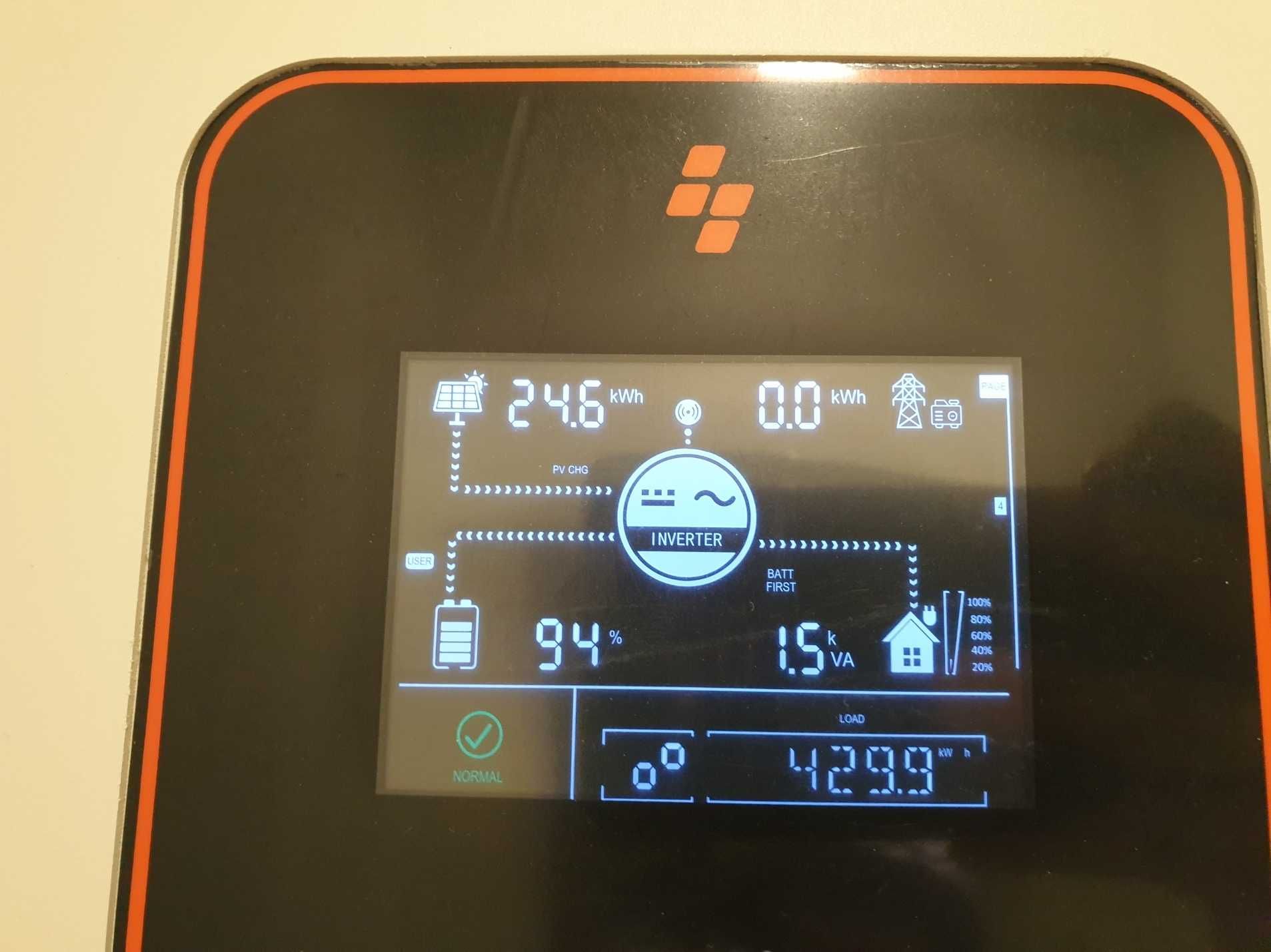 Монофазен инвертор 10 000W SRNE ASP 48200 On/Off Grid 2MPPT 11kw  500V