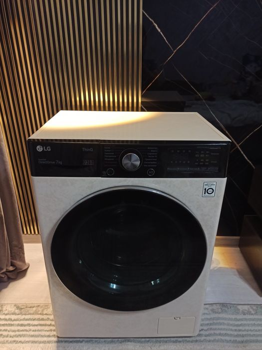 Стиралная TrueSteam Паровой цикл Стиралка LG автомат Стиралный