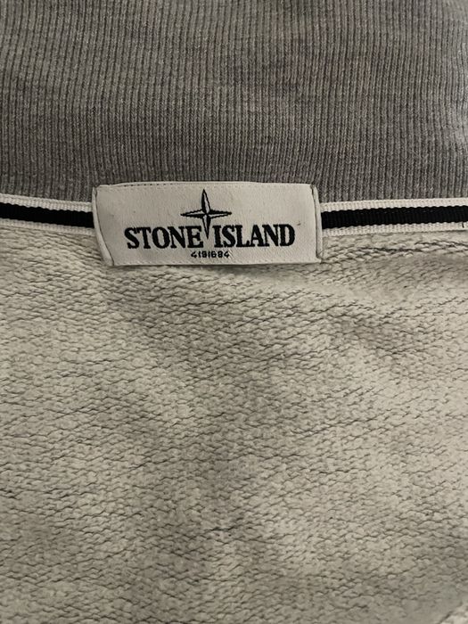 stone island jumper grey