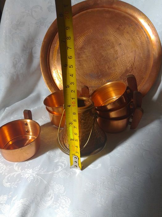 Меден Сервиз за - Кафе , Вино, Ракия - 8 части