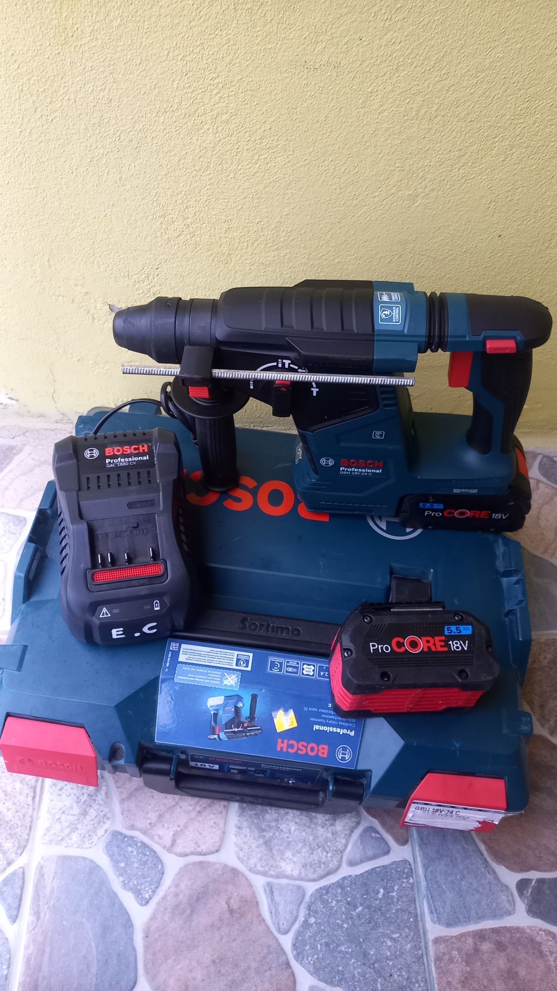 Rotopercutor Bosch GBH 18v 24-c