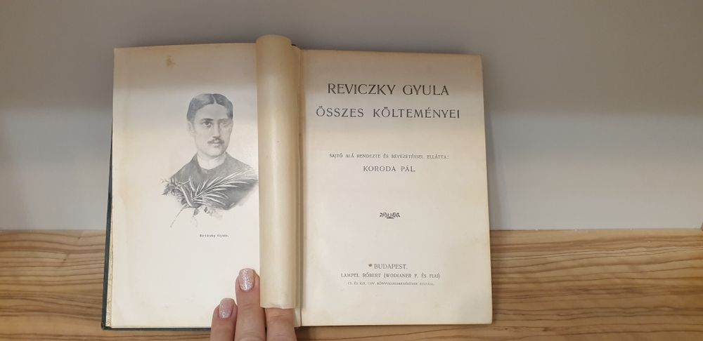 Volum de colecție rar – Reviczky Gyula – Opere poetice complete – ediț