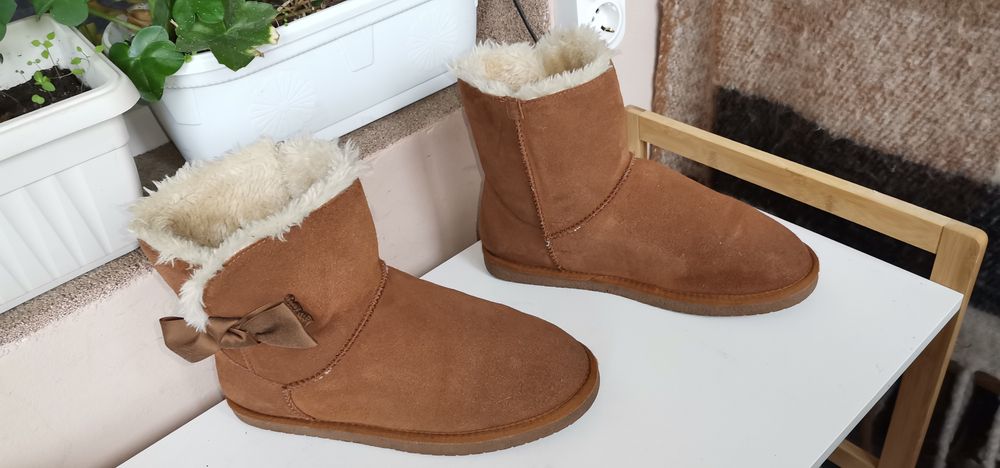 Дамски ботуши No Surrender 41н.Естествен велур