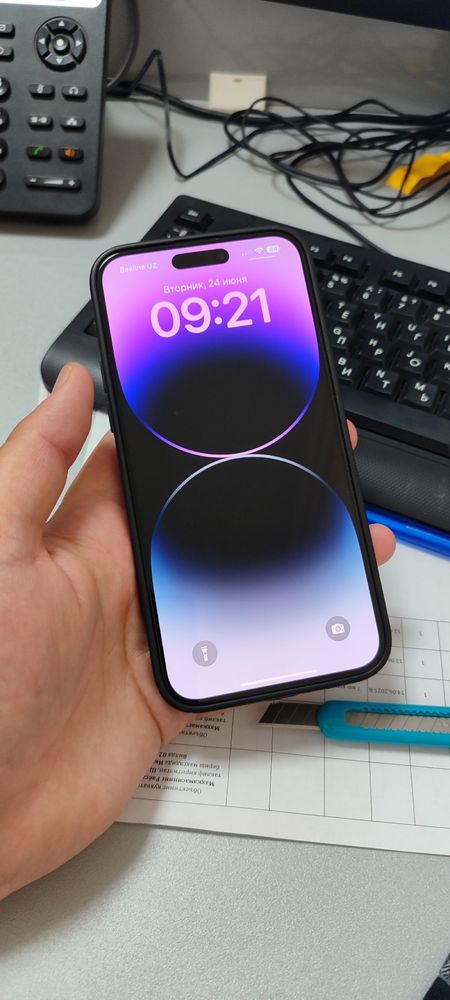 Iphon 14pro max 256 gb yomkost 86% sotiladi holati ideal tiniq