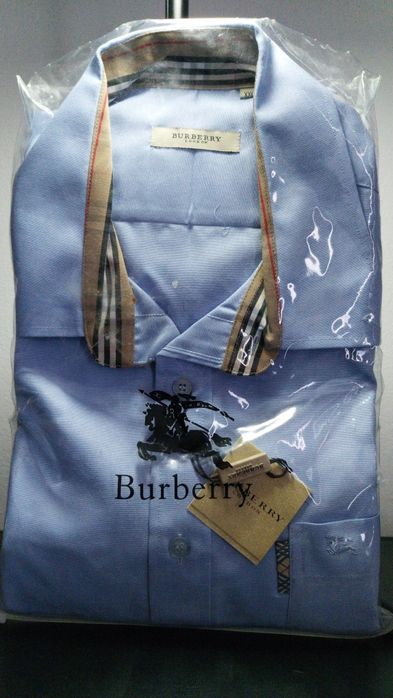 Camasa Burberry albastra pentru bărbați