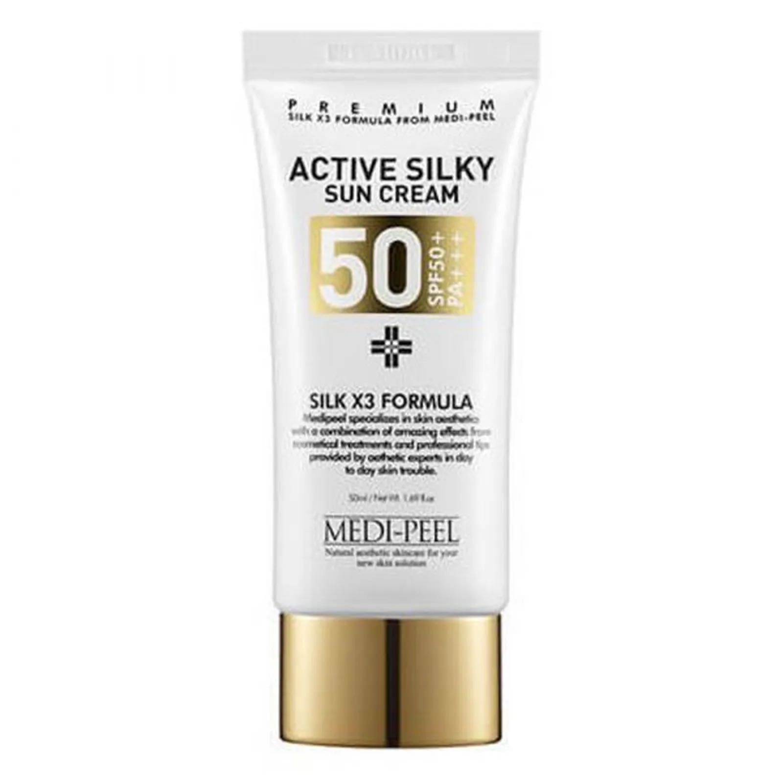 Солнцезащитный крем Medi-Peel Premium Active Silky SPF50+PA+++