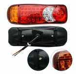Set 2 Auto LED Lampi Spate 5 Functii, Remorca, Camion, Trailer,12-24V