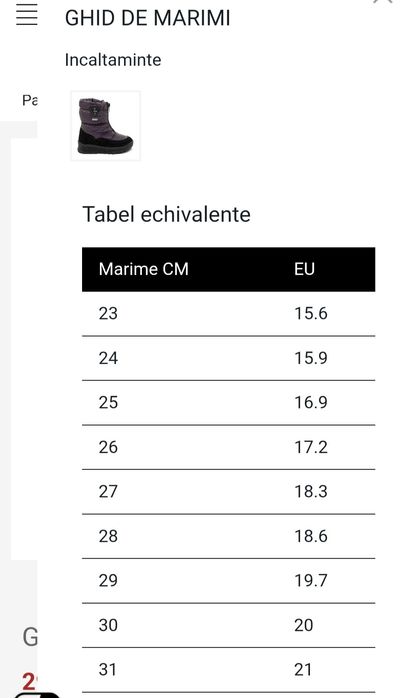 Cizme impermeabile IL Passo fetiță EUR 25