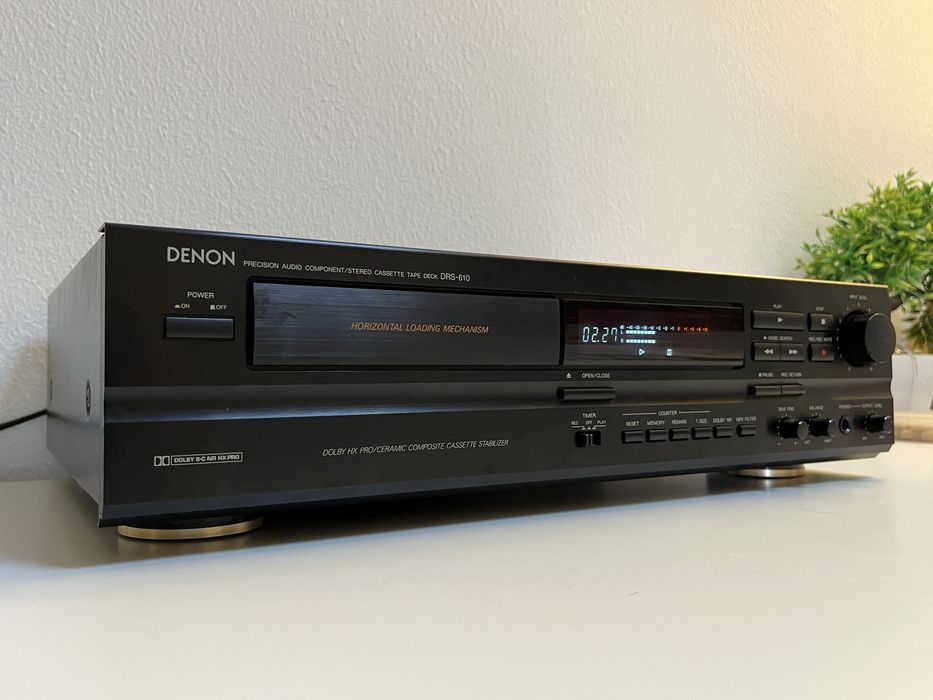 Deck Casetofon Denon DRS-610 cu incarcare orizontala