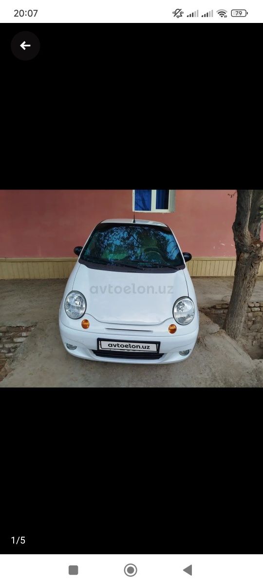 Matiz sotiladi yili 2007