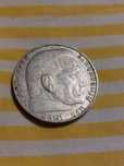 Moneda argint 2 marci, 1936 litera J