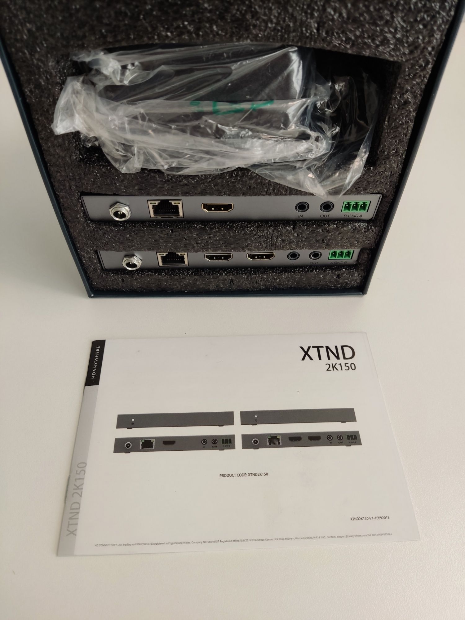 Приемопередатчик HDanywhere XTND 2K. HDMI по UTP