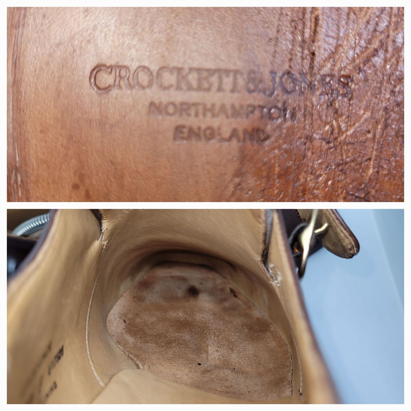 Crockett & Jones "Grosvenor" Monkstrap Brown, UK 10 F / EU 44