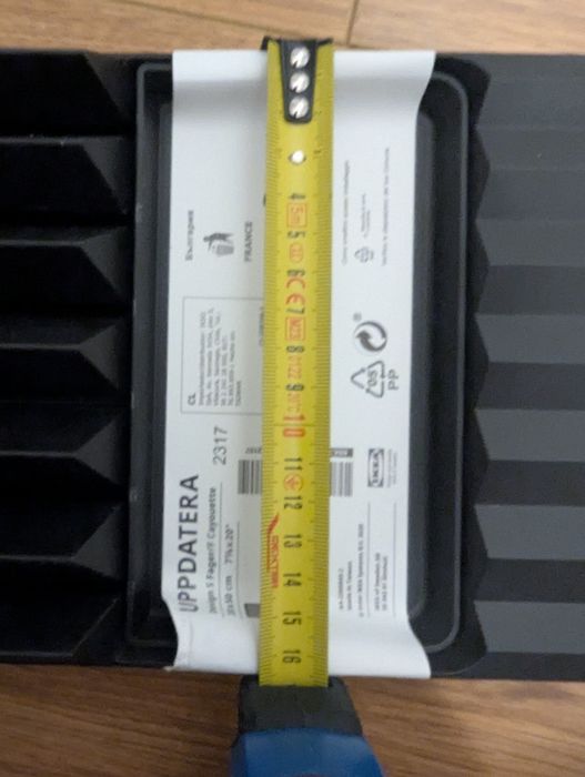 Organizator cutite IKEA + tava