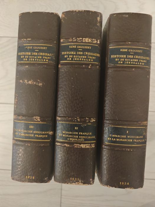 Set Istoria Cruciadelor și a Regatului Franc al Ierusalimului,3 vol
