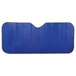 Parasolar parbriz fata pentru vara Matt L 145x70 cm Albastru