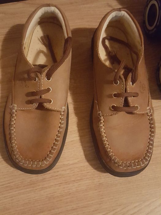 Pantofi baieti piele